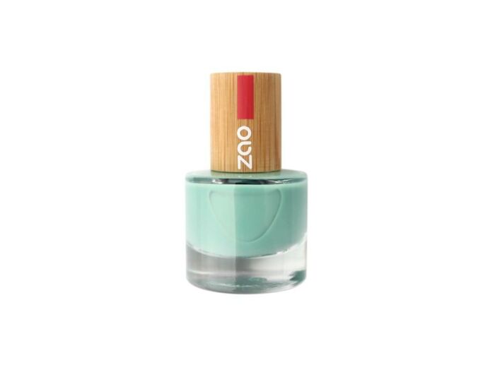 Vernis à ongles Bio - 660 Vert d'eau- 8 ml - Zao Make-up