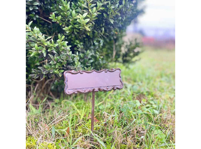 Ardoise - tuteur pic à planter 15x4x28cm