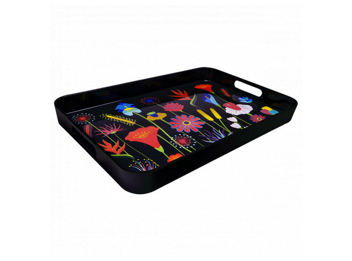 PLATEAU GRAND MODELE JARDIN FLEURI