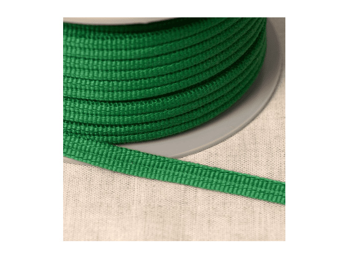 Double passepoil 518 vert foncé C15 9mm 100%polyester le mètre