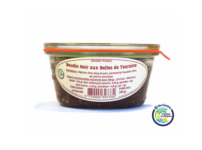 Boudin Noir aux Belles de Touraine 200 g