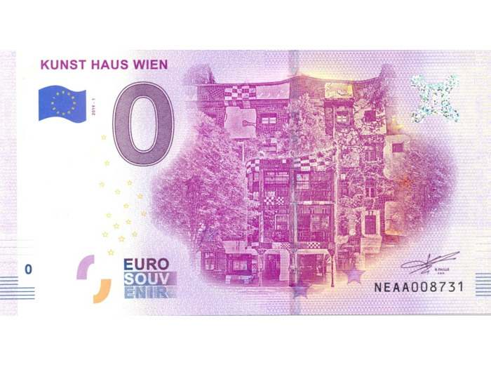 AUTRICHE 2019 -1 KUNST HAUS WIEN BILLET SOUVENIR 0 EURO TOURISTIQUE NEUF