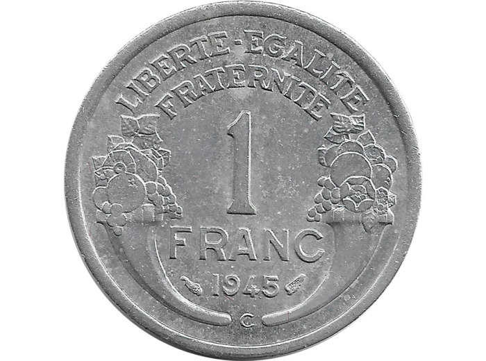 FRANCE 1 FRANC MORLON 1945 C TTB+