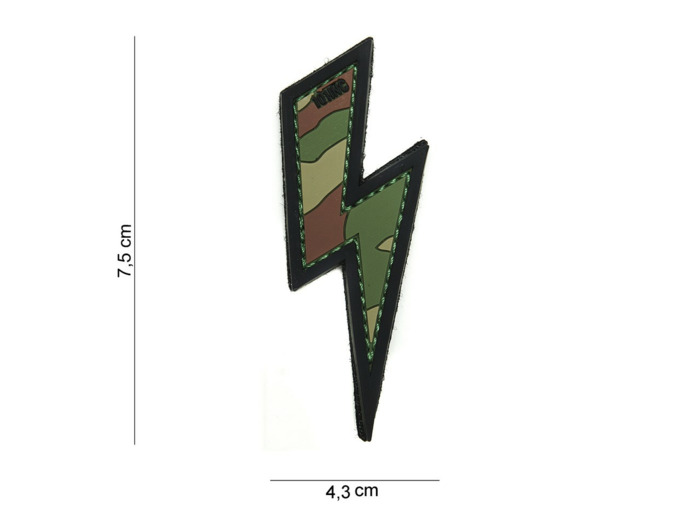 Patch 3D PVC Eclair Woodland