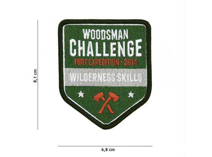Patch tissu Woodsman Challenge