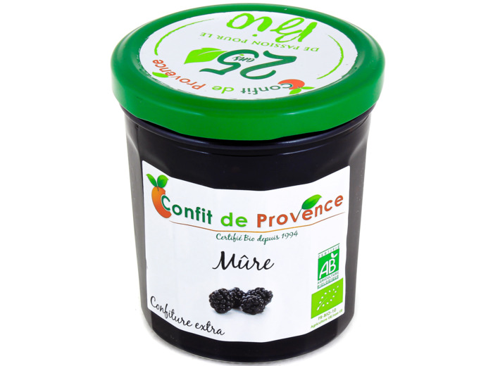 Confiture de Mûres Bio 370g