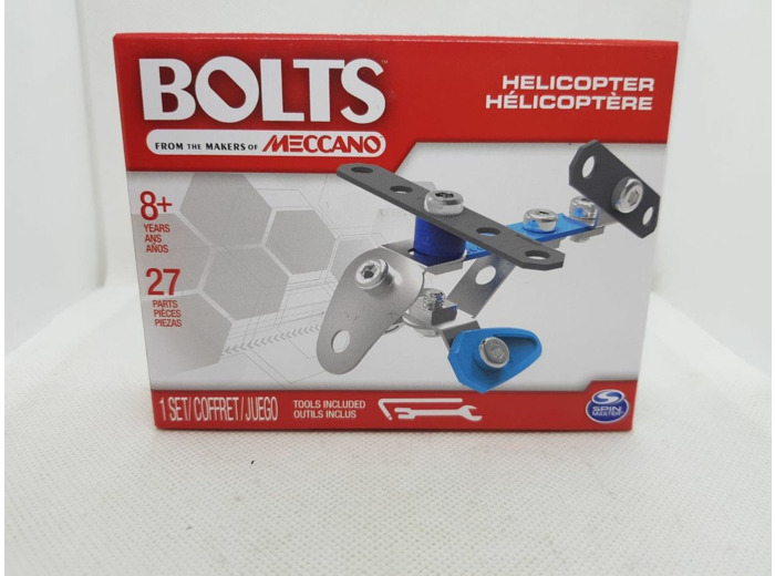 BOLTS MECCANO HELICOPTERE de chez SPIN MASTER BOITE NEUVE