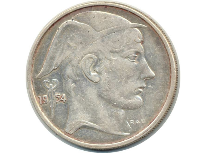 BELGIQUE 20 FRANCS 1954 FR TTB (W140.1)