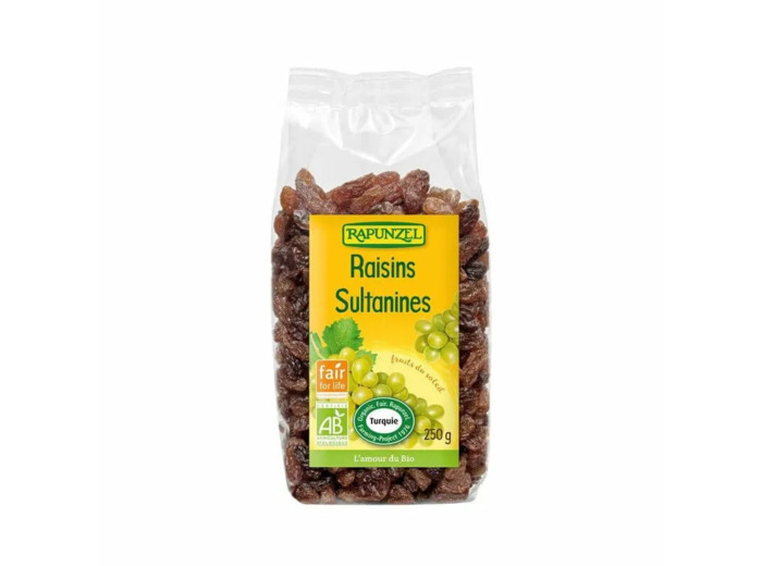 Raisins Sultanines Bio-250 g-Rapunzel