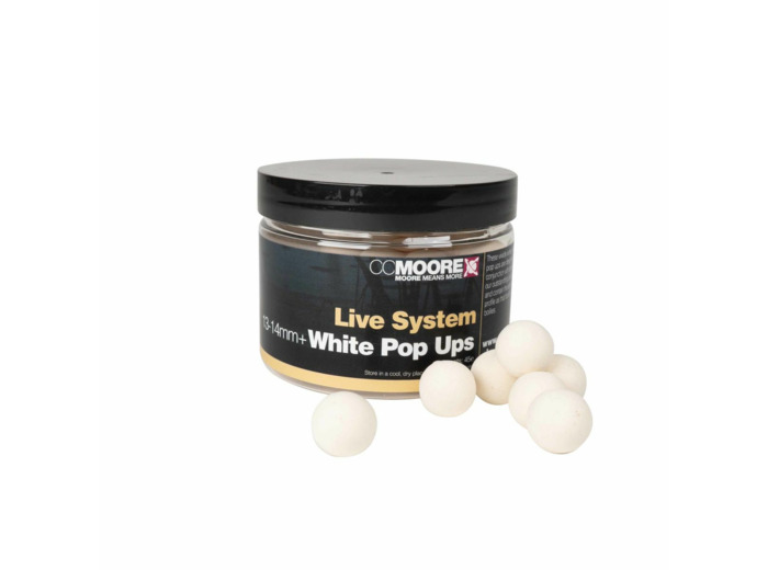 pop up white live sytem