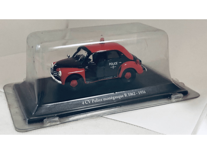RENAULT 4 CV 1956 POLICE MONEGASQUE R 1062 1/43 BOITE D'ORIGINE