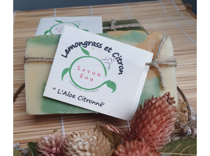 SAVON "l'aloé Citronné"