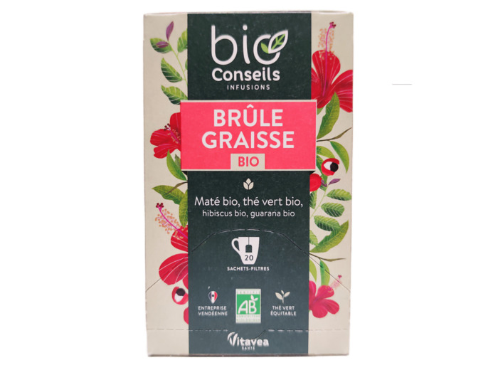Infusion Brûle Graisse Bio 20 sachets