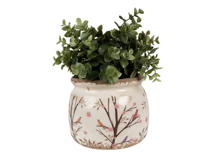 Pot de fleurs céramique Évasion Japonaise 16x13cm