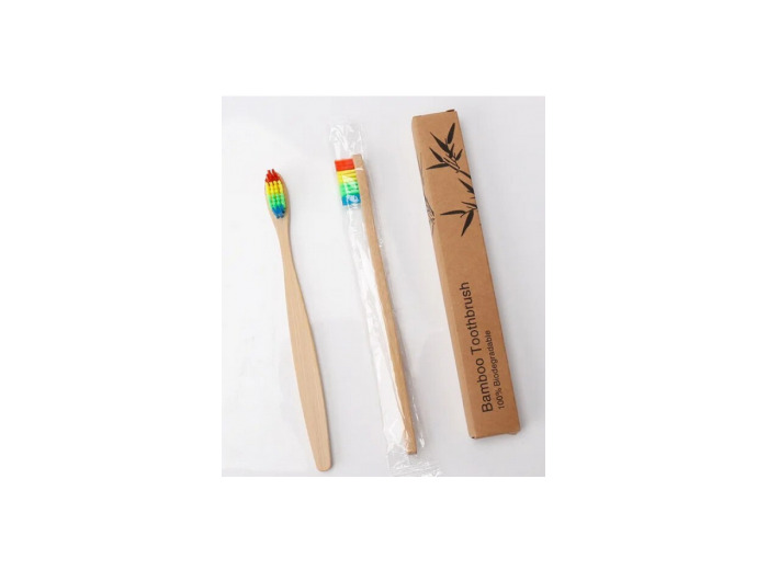 Brosse à dents Adulte Arc en ciel x1