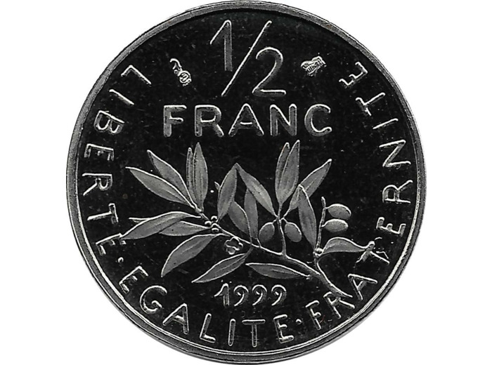 FRANCE 1/2 FRANC ROTY 1999 BE