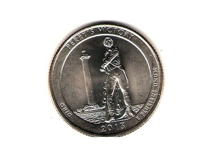 AMERIQUE (U.S.A) 1/4 DOLLAR 2013 S PERRY VICTORY SUP-