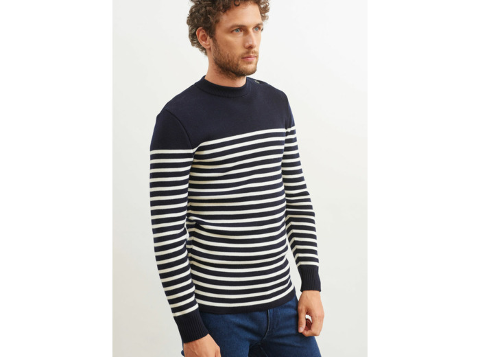 Pull marin rayé Rochefort
