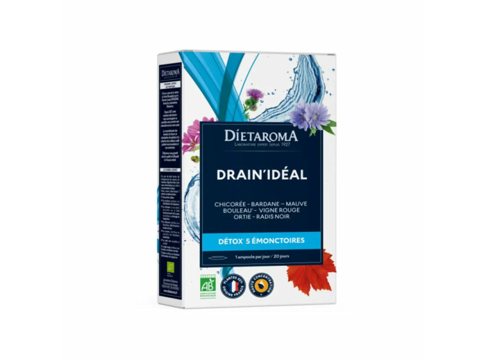 Drain'idéal Bio-20 ampoules-Dietaroma