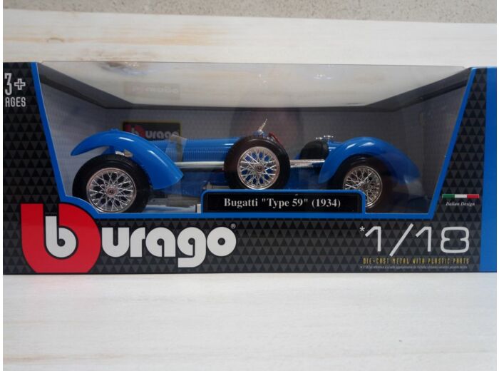 Bugatti Type 59 en bleue