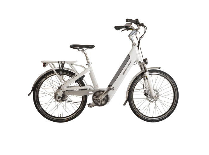 Vélo électrique Starway URBAN Blanc Argent 24" et 26"