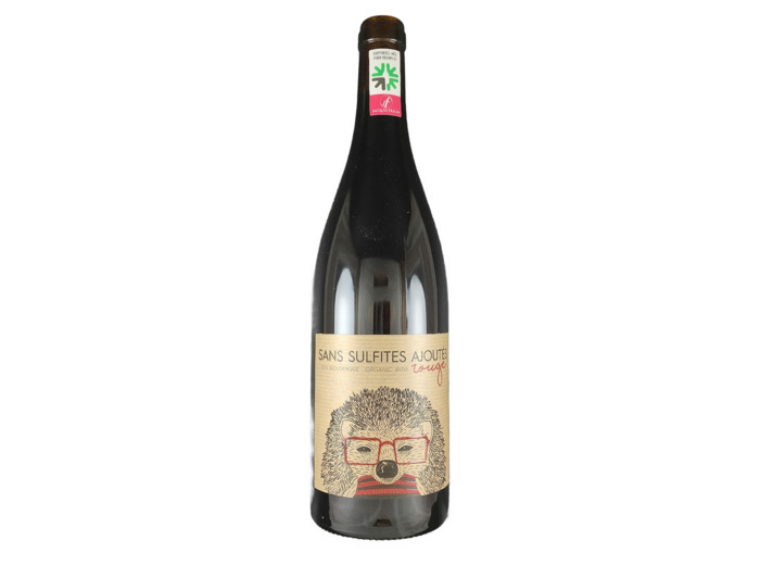 Vin Rouge Hérisson Sans Sulfites Ajoutés 75cl