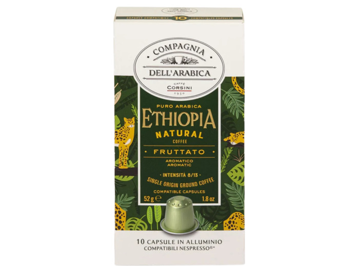 Café Ethiopia 100% Arabica 10 Capsules 52G