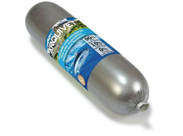 ARQUIVET, Saucisson de poisson aux légumes - 500g