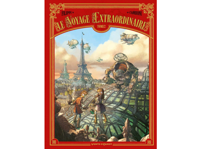 LE VOYAGE EXTRAORDINAIRE - TOME 02 - CYCLE 1 - LE TROPHEE JULES VERNE 2/3