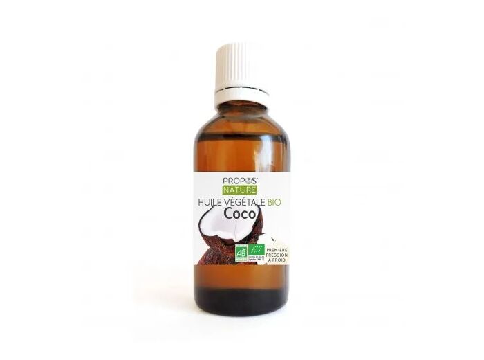 Huile végétale de Coco vierge Bio AB “coco-nucifera” Propos Nature 50ml*