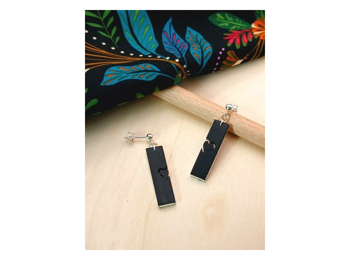 BOUCLES D'OREILLES Argent 925/1000