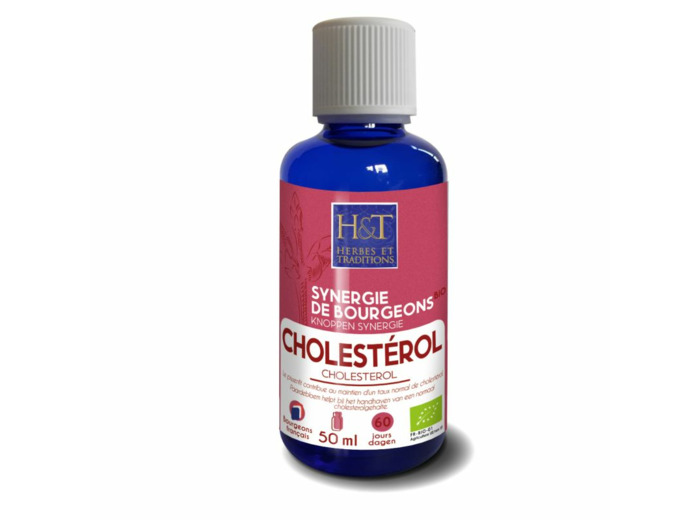 Synergie de bourgeons Bio-Cholestérol-50ml-Herbes et Traditions