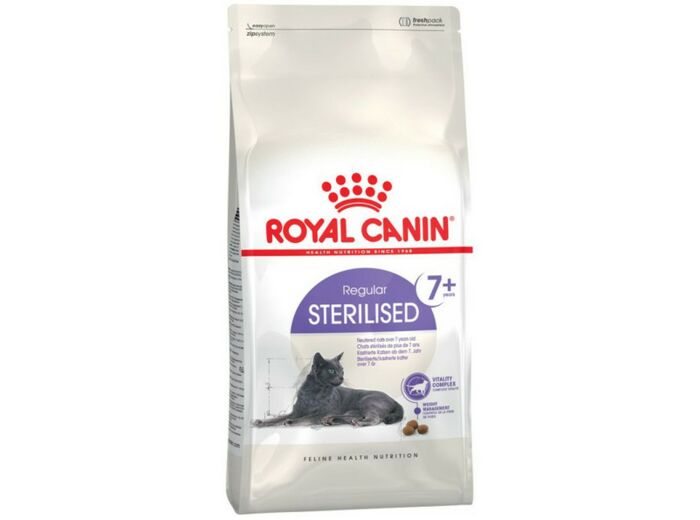 Royal canin sterilised 7+ - 2 formats