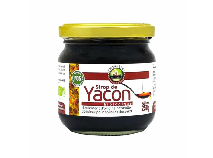 Sirop de Yacon Bio-250g-Ecoidées