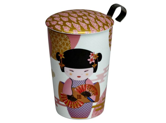 TISANIERE EIGENART LITTLE GEISHA ROSE