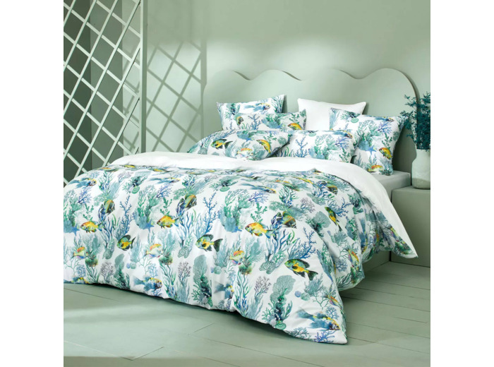 Parure de lit NAIA BLANC Garnier Thiebaut