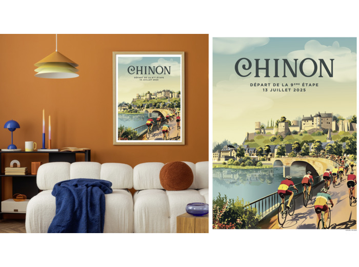 CHINON N°2 - COURSE DE VÉLOS