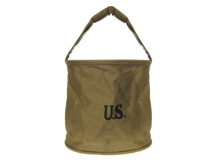 Seau à eau US WW2