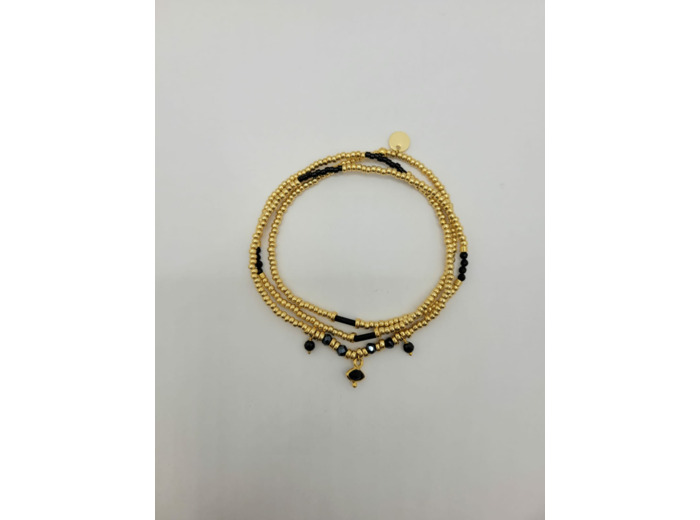 BRACELET MULTIRANGS SAND GOLD VERTUS