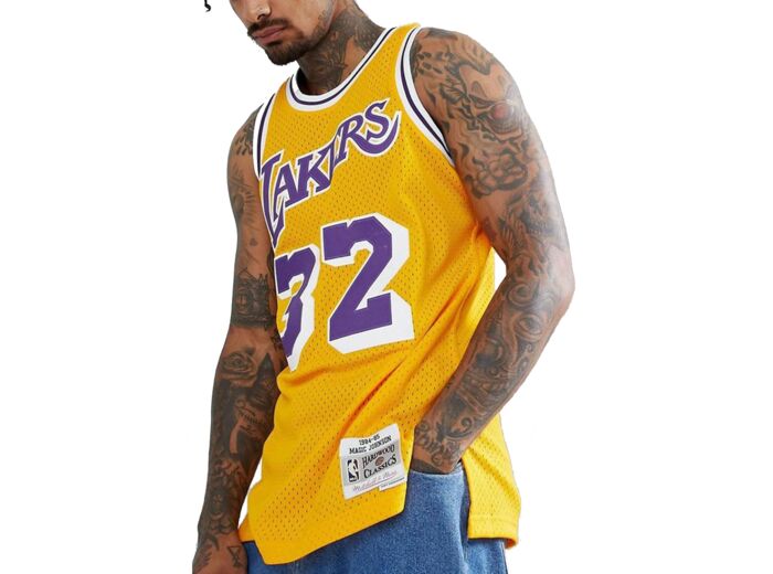 Magic Johnson Lakers Los Angeles 32