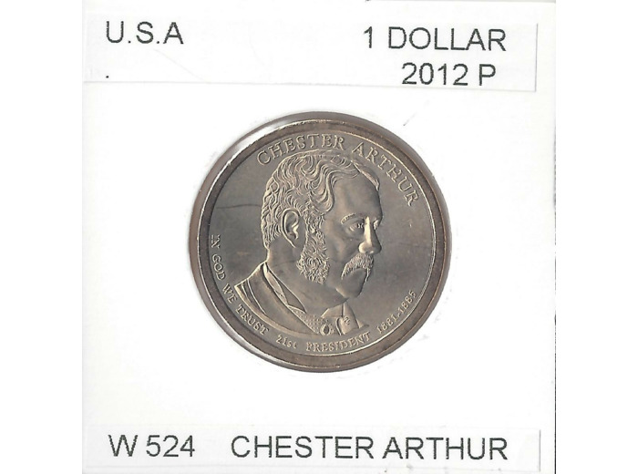 AMERIQUE (U.S.A) 1 DOLLAR 2012 P CHESTER ARTHUR SUP