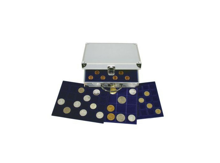 MALLETTE POUR MONNAIES de DIAMETRES VARIES 176 (safe)