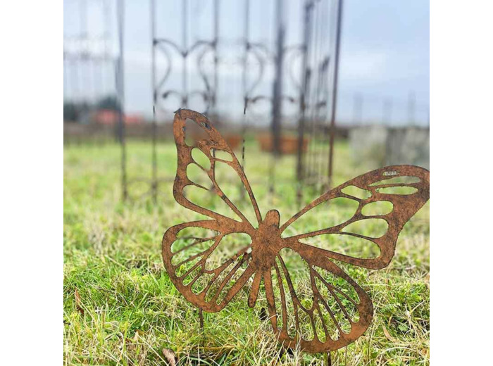 Silhouette déco papillon 50x40cm