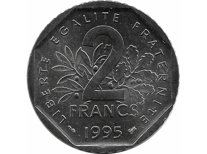FRANCE 2 FRANCS ROTY 1995 SUP