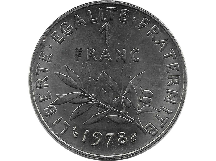 FRANCE 1 FRANC ROTY 1978 SUP/NC