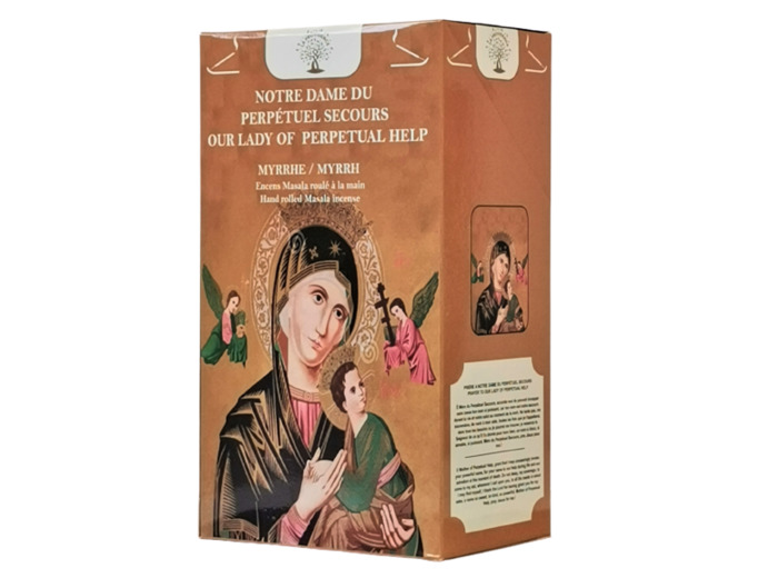 12 étuis de 12 bâtons d'Encens - ND de Perpétuel Secours - Myrrhe
