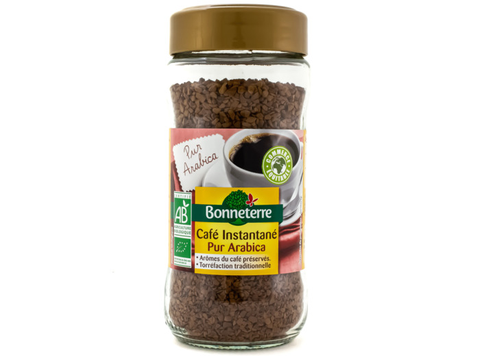 Café Instantané Pur Arabica Bio 100g