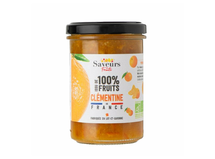 Préparation de Clémentines 100% Fruits Français Bio-230g-Saveurs et Fruits
