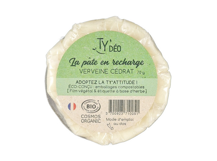 La Pâte en Recharge Verveine Cédrat