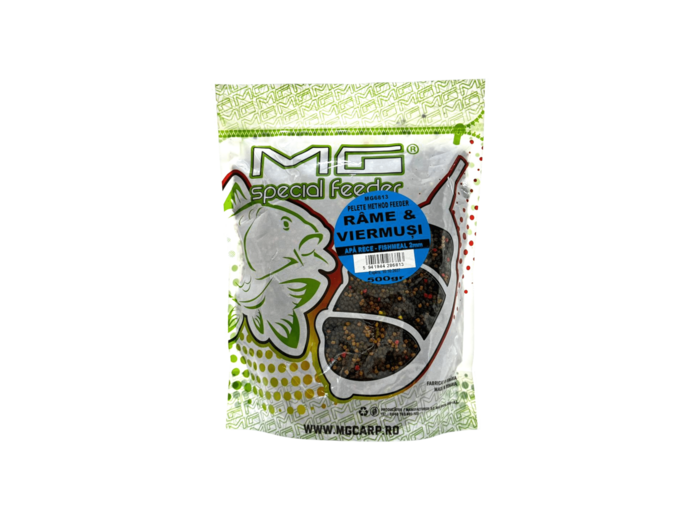 method pellets 2mm worm 500gr